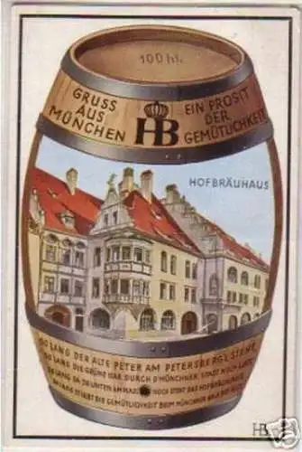 03365 Leporello Ak Gruss aus München um 1940