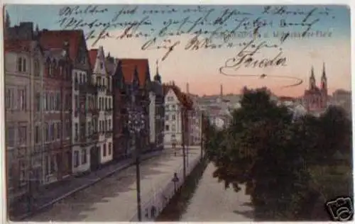 13510 Ak Hof in Bayern Sophienstrasse 1918