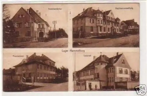 34208 Mehrbild-Ak Lager Hammelburg um 1910