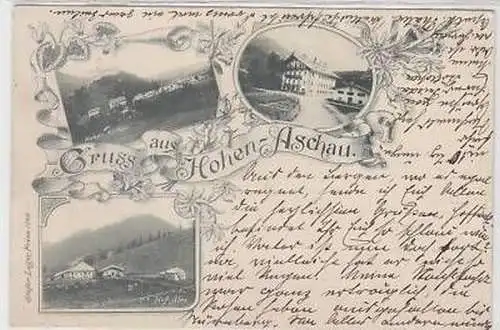 44259 Mehrbild Ak Gruss aus Hohen-Aschau 1896