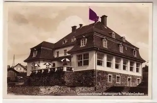 50456 Ak Grenzmarkhotel Herzogau bei Waldmünchen 1936