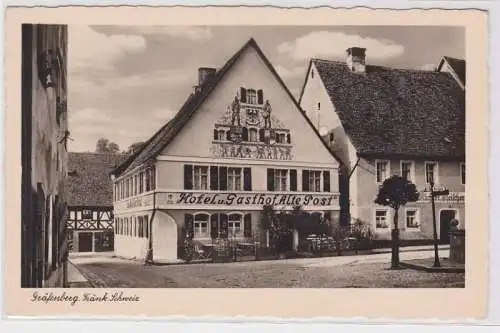 92441 AK Gräfenberg, Oberfranken - Hotel und Gasthof 'Alte Post'