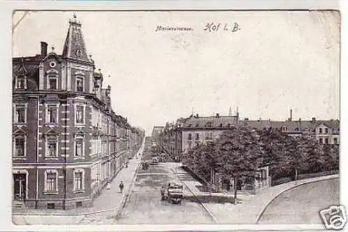 21781 Ak Hof in Bayern Marienstraße 1925