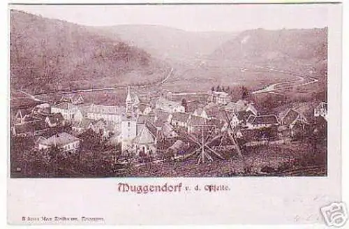 10643 Ak Muggendorf von der Ostseite um 1900