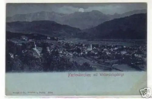 09388 Mondscheinkarte Partenkirchen mit Wettersteingeb.