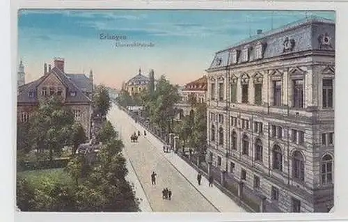 57584 Ak Erlangen Universitätstrasse 1927