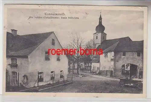 65934 Ak Konnersreuth die beiden Giebelfenster Resis Stübchen 1932