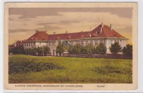 89335 Ak Marienruhe bei Hammelburg Karitas Kinderheim Kloster