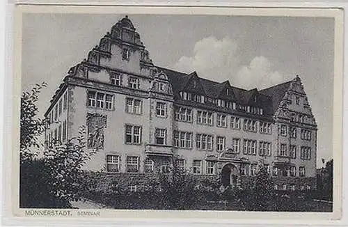 65767 Ak Münnerstadt Seminar 1939