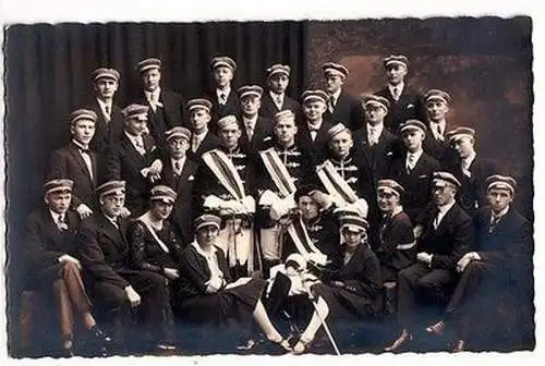 64712 Foto Ak Augsburg Studenten Burschenschaft um 1910