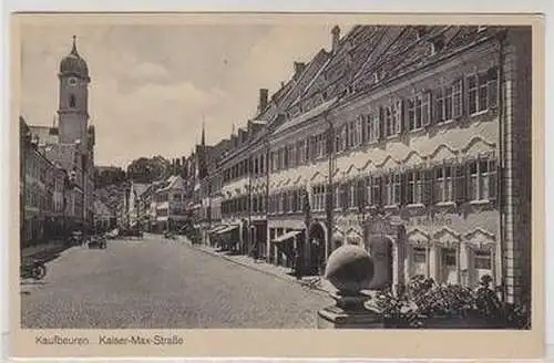 51522 Ak Kaufbeuren Kaiser Max Strasse 1942