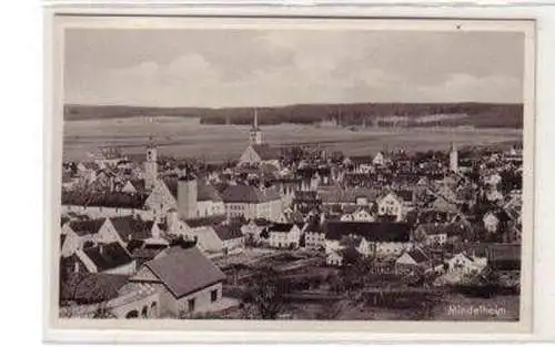 50119 Ak Mindelheim Gesamtansicht um 1940