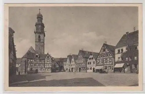 47952 Ak Lauf an der Pegnitz unterer Marktplatz 1930