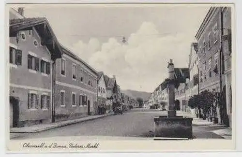 47979 Ak Obernzell an der Donau unterer Markt 1941