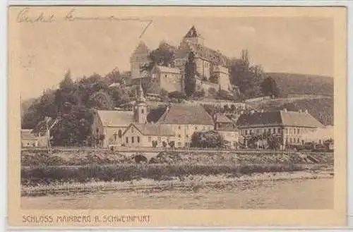 47529 Ak Schloss Mainberg bei Scheinfurt 1915