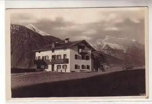 47002 Foto Ak Schönau bei Berchtesgaden Landhaus Samerliehen 1931