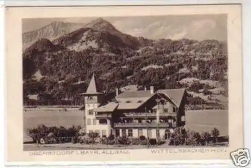 34289 Ak Oberstdorf i. Bayr. Allgäu um 1920