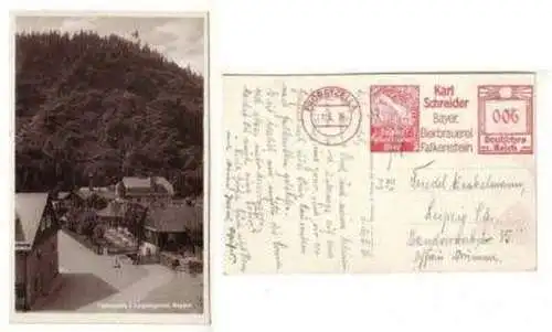 15241 Ak Falkenstein im Loquitzgrund Bayern 1936