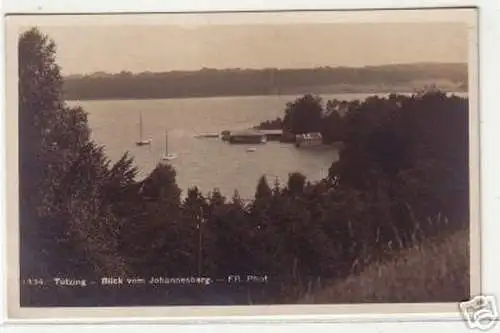 13527 Ak Tutzing Blick vom Johannesberg 1921