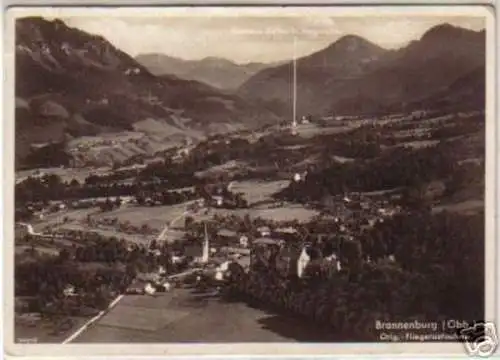 11985 Ak Brannenburg Oberbayern Fliegeraufnahme 1939