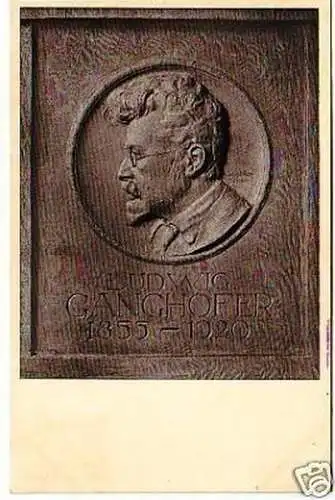 13529 Ak Ludwig Ganghofer Feier Berchtesgaden 1925