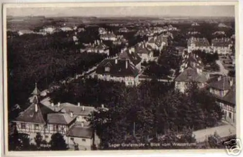 07807 Ak Lager Grafenwöhr Blick vom Wasserturm 1937