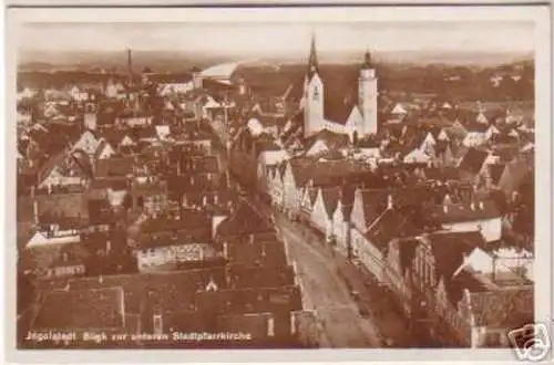 05678 Ak Ingolstadt Blick zur unteren Stadtpfarrkirche