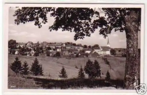 00375 Ak Nordhalben Blick vom Regberg um 1940