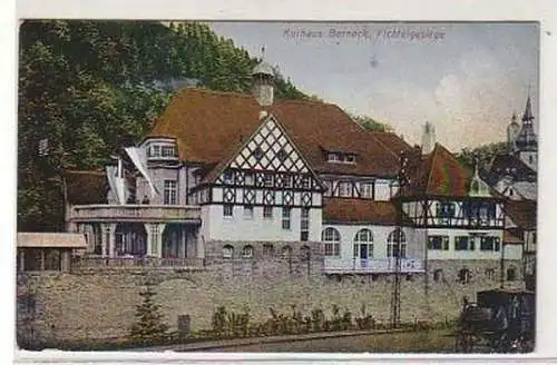 02921Ak Kurhaus Berneck, Fichtelgebirge 1909