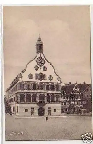 00799 Ak Ulm an der Donau Rathaus um 1910