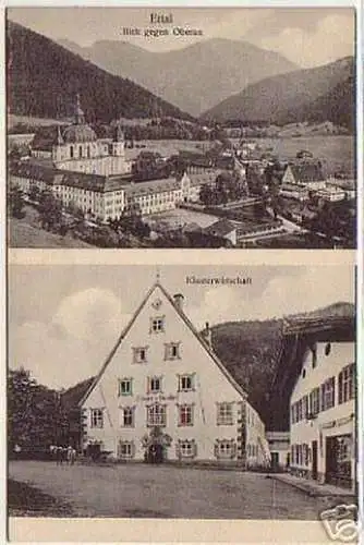 00996 Ak Bayern Ettal Klosterwirtschaft um 1930