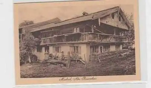 00563 Ak Miesbach altes Bauernhaus um 1930