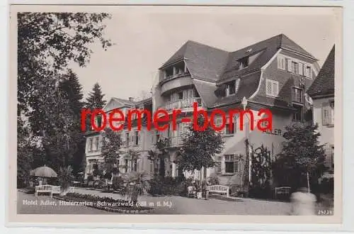 79032 Ak Hinterzarten Schwarzwald Hotel Adler um 1930