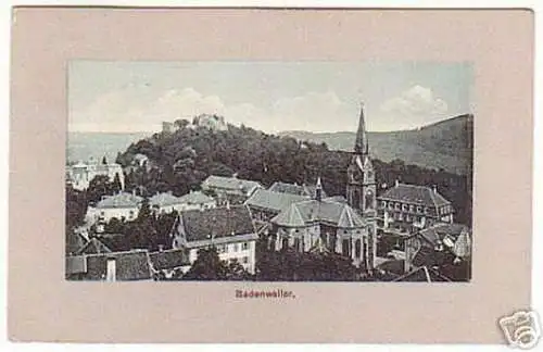 05636 Ak Badenweiler Totalansicht 1909