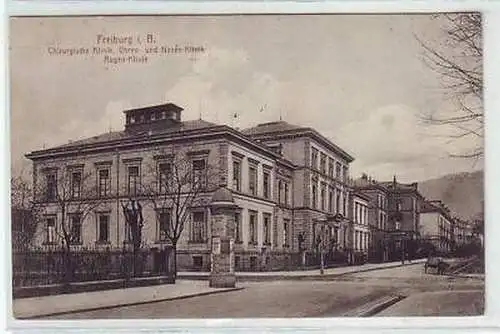 45141 Feldpost Ak Freiburg im Breisgau Klinik 1915