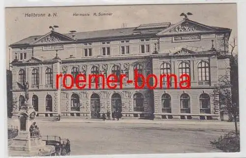 78390 Ak Heilbronn a.N. Harmonie R. Sommer 1911