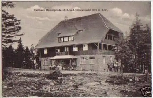 11435 Ak Rasthaus Hornisgrinde badischer Schwarzwald