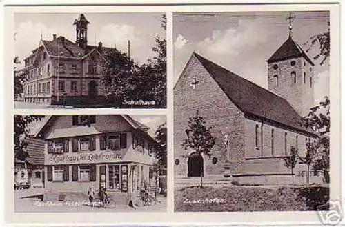 16390 Mehrbild Ak Zusenhofen Kaufhaus usw. um 1950