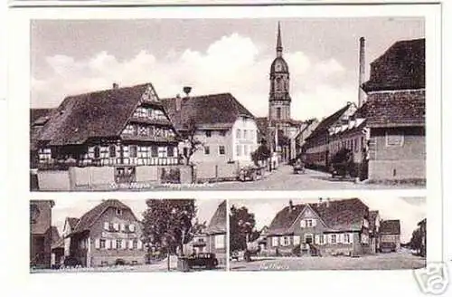 16290 Mehrbild Ak Schuttern Gasthaus usw. um 1950