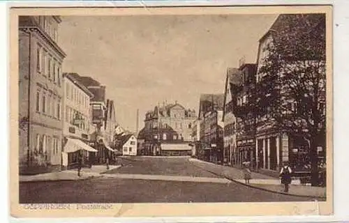 37860 Ak Göppingen Poststraße mit Geschäften 1929