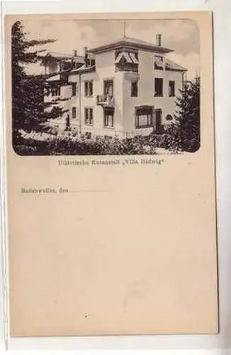 57226 Ak Badenweiler Diätetische Kuranstalt "Villa Hedwig" um 1900