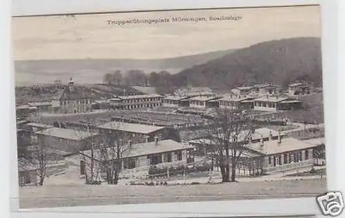 20743 Ak Truppenübungsplatz Münsingen Barackenlager1910