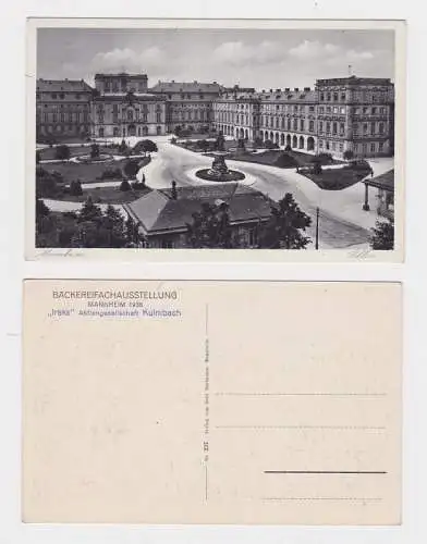 41111 Ak Mannheim Schloss Bäckereifachausstellung 1936