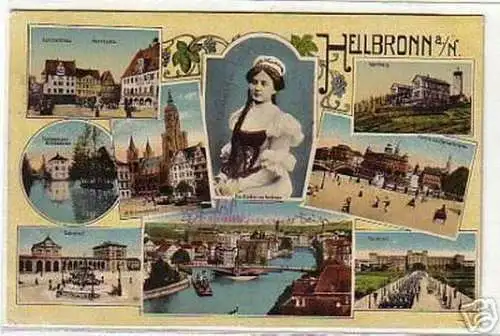 00679 Mehrbild Ak Heilbronn am Neckar um 1920