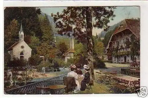 33265 Ak Schwarzwald Gasthaus zum Sternen 1912