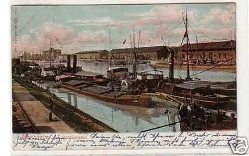 27089 Ak Mannheim am Mühlauhafen 1921