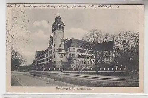 09368 Ak Freiburg im Breisgau Lehrerseminar 1926