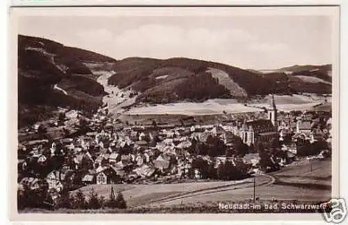 30147 Ak Neustadt im badischen Schwarzwald um 1940