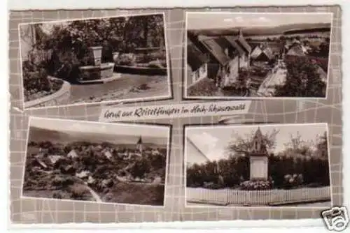 19526 Mehrbild Ak Gruß aus Reiselfingen Schwarzwald1961