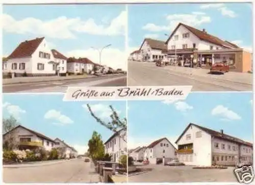 26573 Mehrbild Ak Grüße aus Brühl Baden um 1970